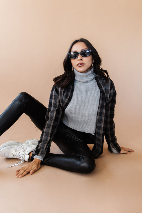 Glow Up Sweater // Gray